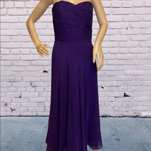 Ralph Lauren Silk Strapless Formal Dress Sz 6 NWT